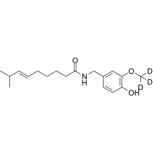 Capsaicin-d3 ((E)-Capsaicin-d3) 1217899-52-9